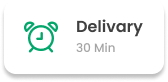 Delivary in 30 Min